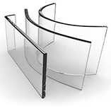 Chemically Strengthened Glass - Custom Curved Glass Designs 