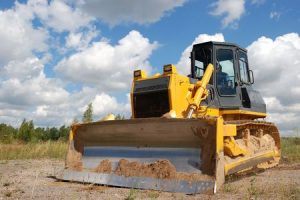 Curved Glass for Heavy Equipment 