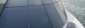 Marine glass windshield from ProCurve Glass Design